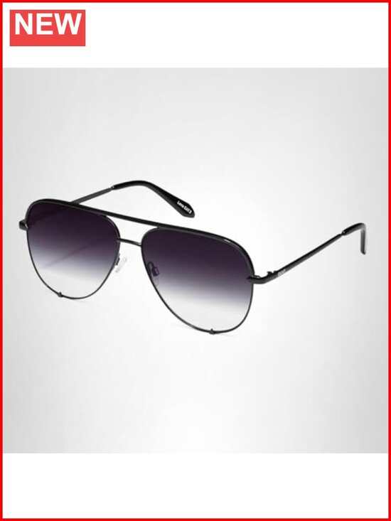 Oversized Polarized Aviator Sunglasses with UV Protection
